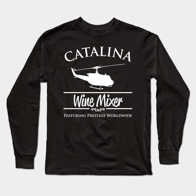 Catalina Wine Mixer Prestige Worldwide Long Sleeve T-Shirt by sighitalian